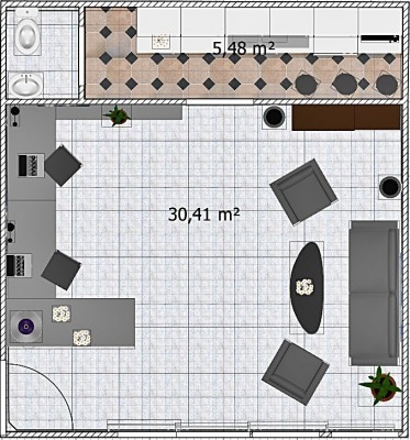 Pronájem kanceláře 35m2