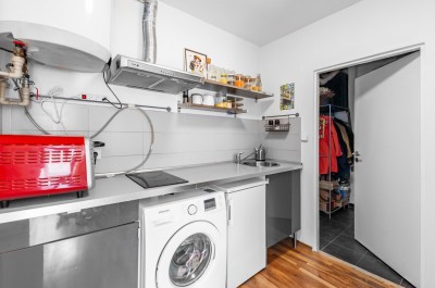 Prodej bytu 1+kk s velkou terasou (35 m2), Doudlebská, Praha 4 - Nusle
