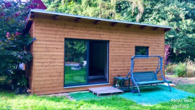 Prodej chatky s č.e. na vlastním pozemku 2084 m2, obec Chyňava oblast Charvátiny. okr Beroun
