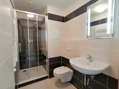 Pronájem byt 1+kk/B, novostavba, Rezidence Hodkovičky, Praha