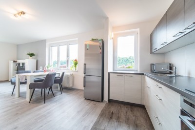 Prodej bytu 3+kk, 71m2, s garáží, Nižbor - ulice Nad Sklárnou