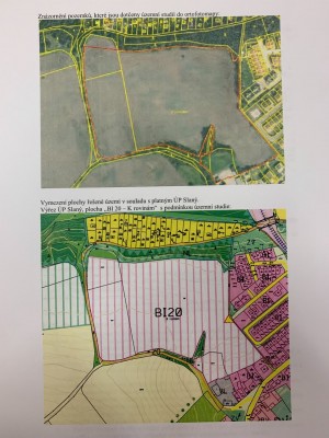 Prodej stavebního pozemku 6 402 m2 - Slaný, okr. Kladno