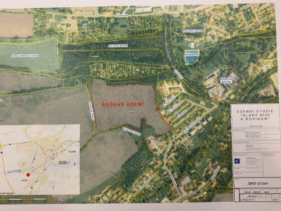 Prodej stavebního pozemku 3 201 m2 - Slaný, okr. Kladno