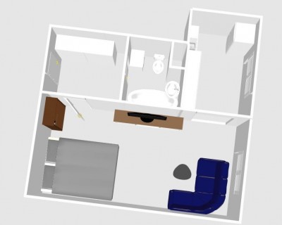 Prodej bytu 1+1, 26m2, DV, Praha 4 - Záběhlice