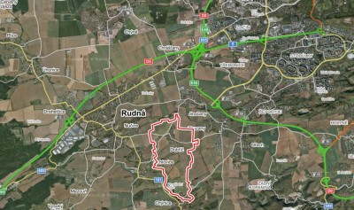 Prodej stavebního pozemku 820m2, Dobříč, okr. Praha-západ