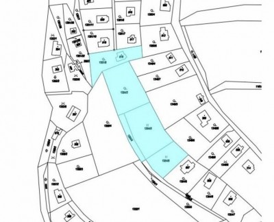 Prodej  stavebního pozemku (ÚP RI Rekreace Individuální) 3055m2 Hrusice, Hubačovský rybník