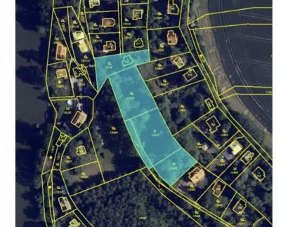 Prodej  stavebního pozemku (ÚP RI Rekreace Individuální) 3055m2 Hrusice, Hubačovský rybník