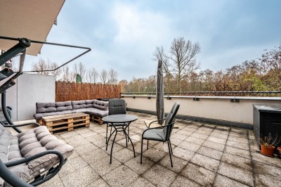 REZERVOVÁNO - 2kk 48m2, terasa 42m2, garáž, sklep, Nad  Akcízem, Ďáblice