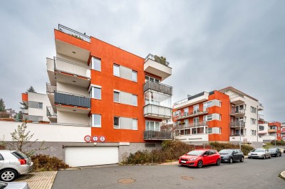 REZERVOVÁNO - 2kk 48m2, terasa 42m2, garáž, sklep, Nad  Akcízem, Ďáblice
