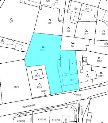 Stavební pozemek 1651m2 Zličín