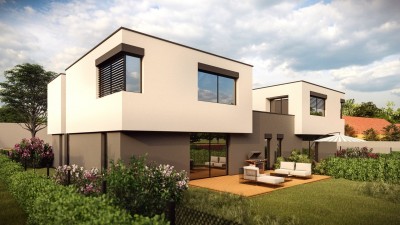 Nízkoenergetický RD 5kk 235m2 na pozemku 475m2 ve Staré Boleslavi