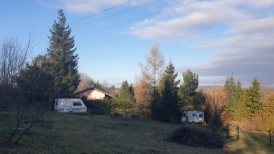 Pozemek 800 pro rekreaci, Nový Jáchymov, Hudlice, voda, elektřina, SP