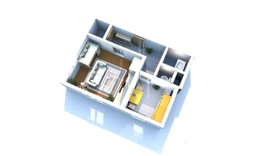 Prodej byt  1+1 OV, 40,6m2, Praha - Čimice, Minická