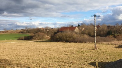 Pozemek 702 m2 pro výstavbu RD, Málkov u Suchomast, SP