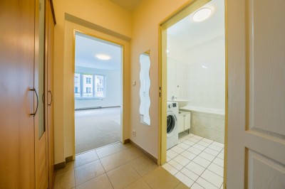 Pronájem, byt 1+kk 28 m2, Velenovského, Praha 10 - Záběhlice