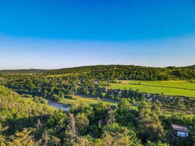Prodej chaty 4+1/T+B , pozemek 473m2 - Sýkořice, okr. Rakovník