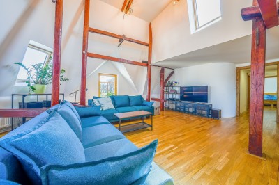 Prodej bytu 3+kk (147 m2), parkovací stání, sklep a společná zahrada, Jablonec nad Nisou