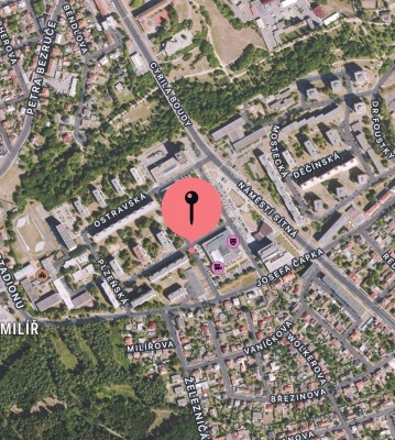 Pronájem bytu 2+1, 55 m2, nám. Sítná - Kladno
