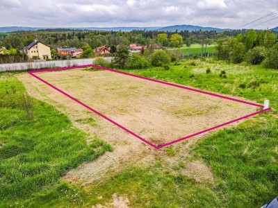 Rokycany - Borek - stavební pozemek 1.294 m2