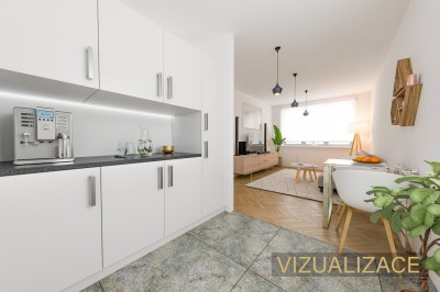Prodej bytu 2+kk 42 m2, ulice na Úlehli, Praha - Michle