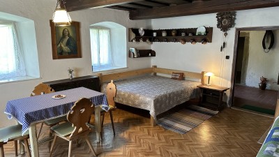 Prodej chalupy 120 m2, pozemek 7579 m2 na samotě v Orlických horách