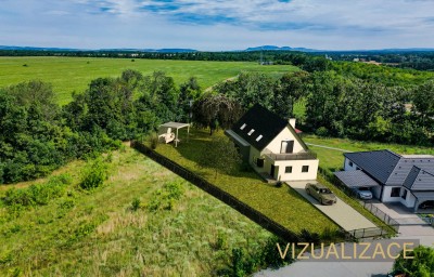 Stavební pozemek 1337 m2, Medlov