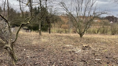 Prodej stavebního pozemku 1349 m2, Bečváry, okres Kolín