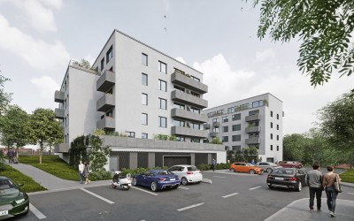 Pod Ostrovcem, ulice Lesík, Kladno