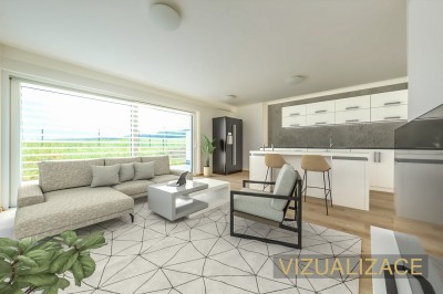 Prodej novostavby RD 4+kk 95m2, pozemek 340m2, Slavětín nad Ohří