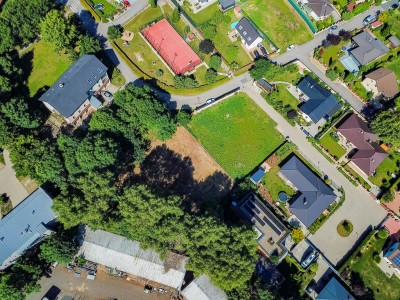 Stavební pozemek 2436 m2 Zeleneč - Svémyslice