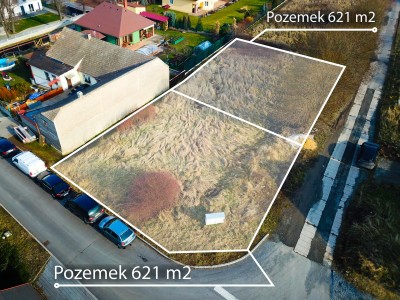 Prodej stavebního pozemku 1242 m2, Libušín okr. Kladno