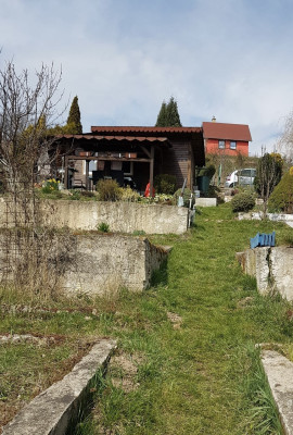 Prodej zahrady 424m2 s chatou, Klášterec nad Ohří- Osada 3