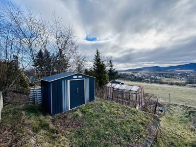 Prodej zahrady 424m2 s chatou, Klášterec nad Ohří- Osada 3