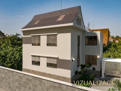 Prodej domu 6+2 se zahradou a garáží, ulice Výtvarnická, Praha-Zbraslav
