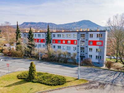Prodej bytu 3+1 s balkónem, ulice Kamenická, Děčín II - Nové Město