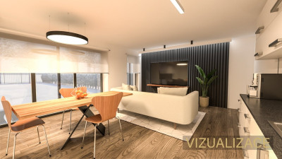 Rezidence Zámecký Vrch, byty 3+kk, 5+kk, zahrady, balkon, parkovací stání, sklep, Trutnov