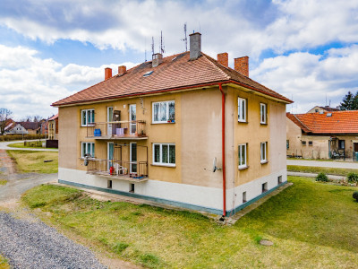 Prodej  bytu 4+1/B/2G, 92 m2, Milostín, okres Rakovník