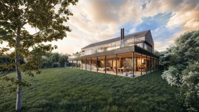 Prodej stavebního pozemku s projektem 3248 m2, Praha - Zličín