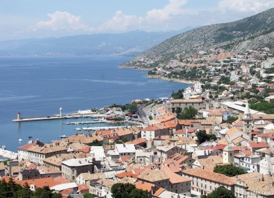 Prodej stavebního pozemku 916m2, Novalja Chorvatsko